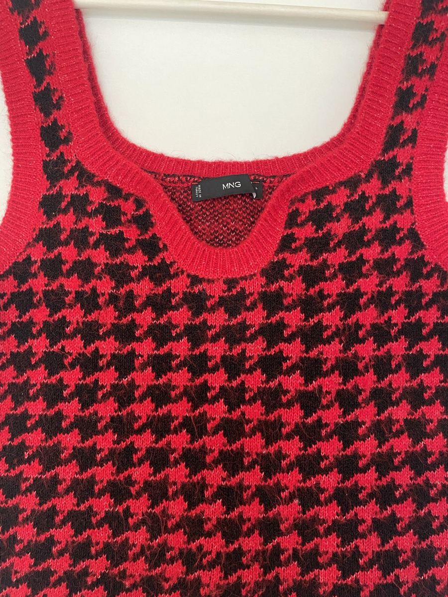Mango Maglioni & Felpe: Printed Knitted Sleeveless Sweater Vest – Nuovo (secondo la descrizione) da Roche VD venduto da closetcleanse 2