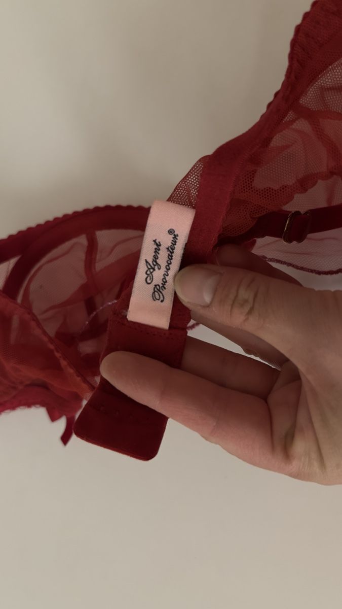 Agent Provocateur Altra biancheria intima: BH Agent Provocateur rot  – Usato da Basel venduto da ndeon 2