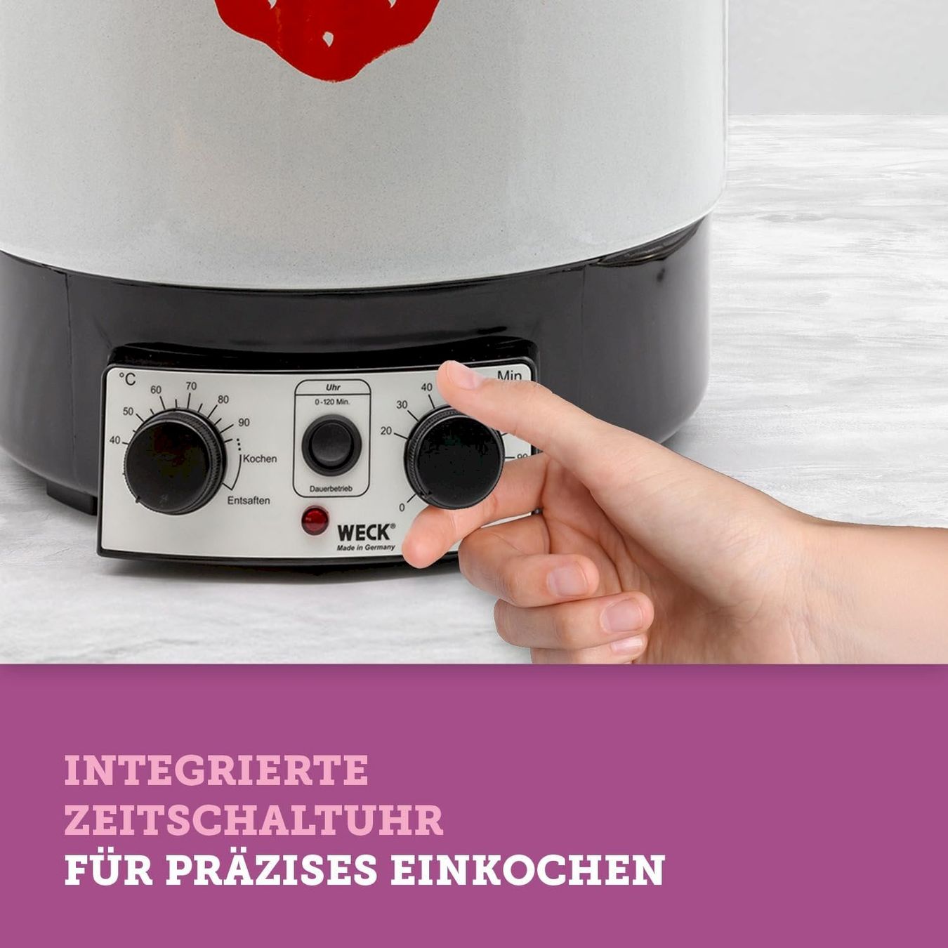 Cucine complete: Weck WAT15 Einkochautomat Emaille – Nuovo e nell'imballaggio originale da Bottighofen venduto da zaap 5
