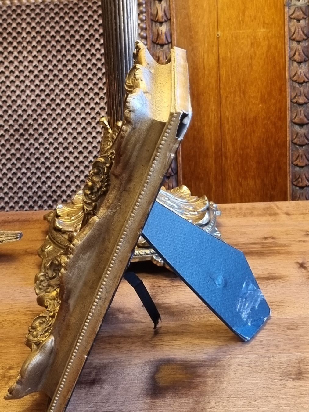 Cornici: Goldene Bilderrahmen im Barockstil Tischrahmen – Usato da Scharnachtal venduto da devin03 4