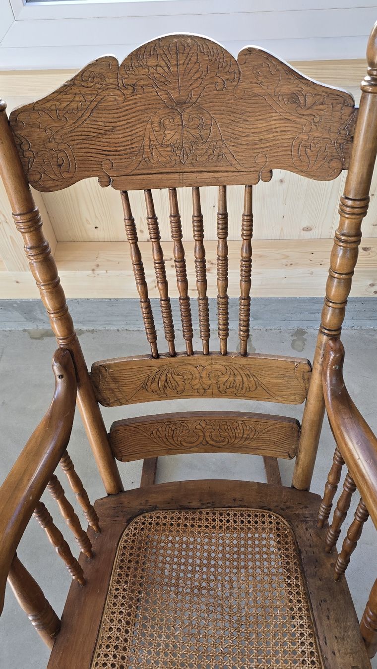 Chaises: Schaukelstuhl antik – D'occasion à Altstätten SG par Haegi001 2