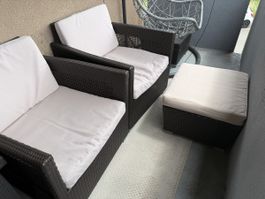 Gartenlounge Rattan