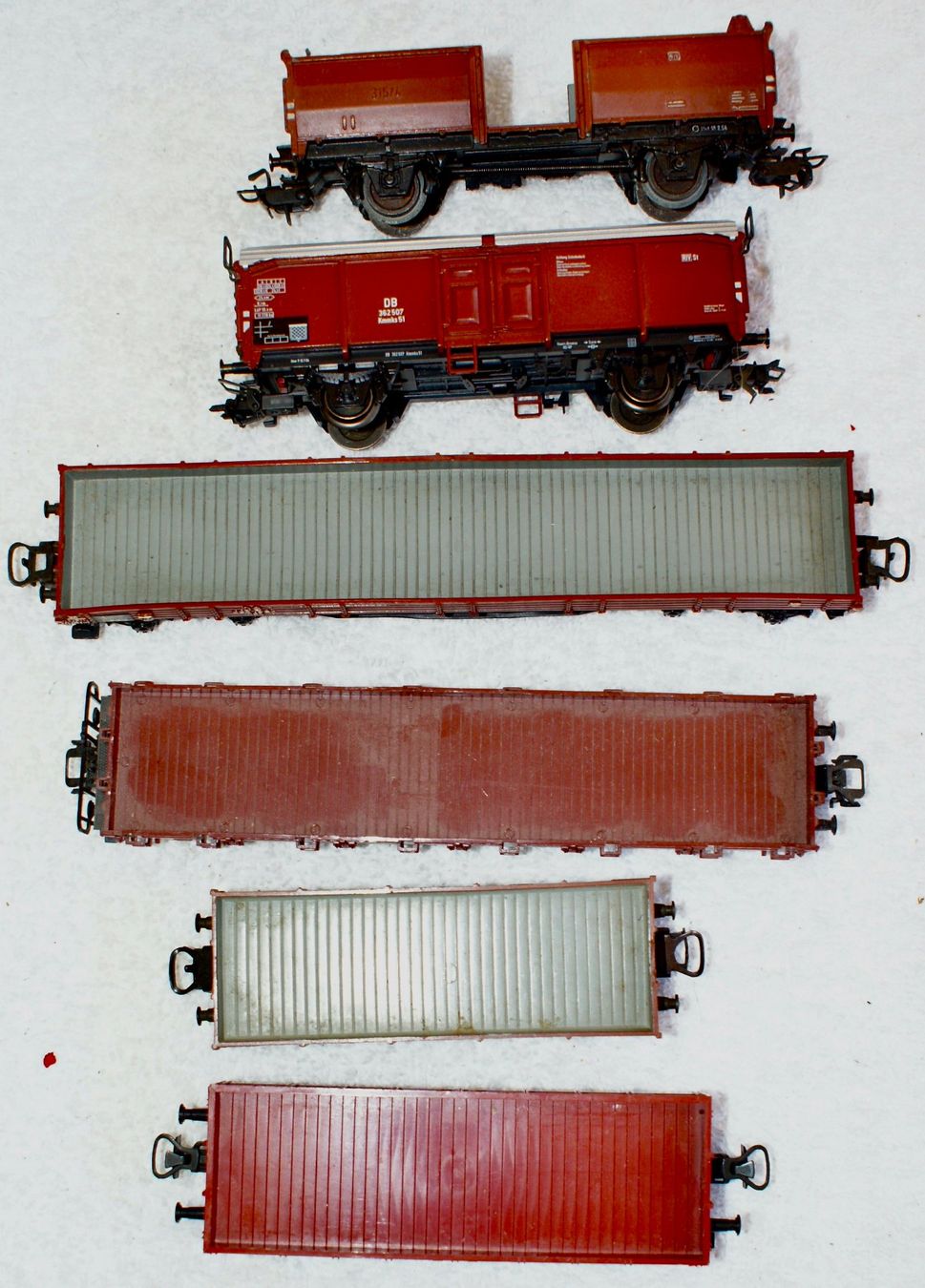 Märklin Modellini di ferrovie: Lot de 6 wagons Marklin – Usato da Morrens VD venduto da alain50