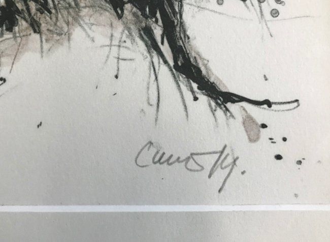 Grafiken & Lithographien: Lithografie von Cuno Müller / EA         (ID H121) – Gebraucht aus Gelterfingen von art-and-more 2