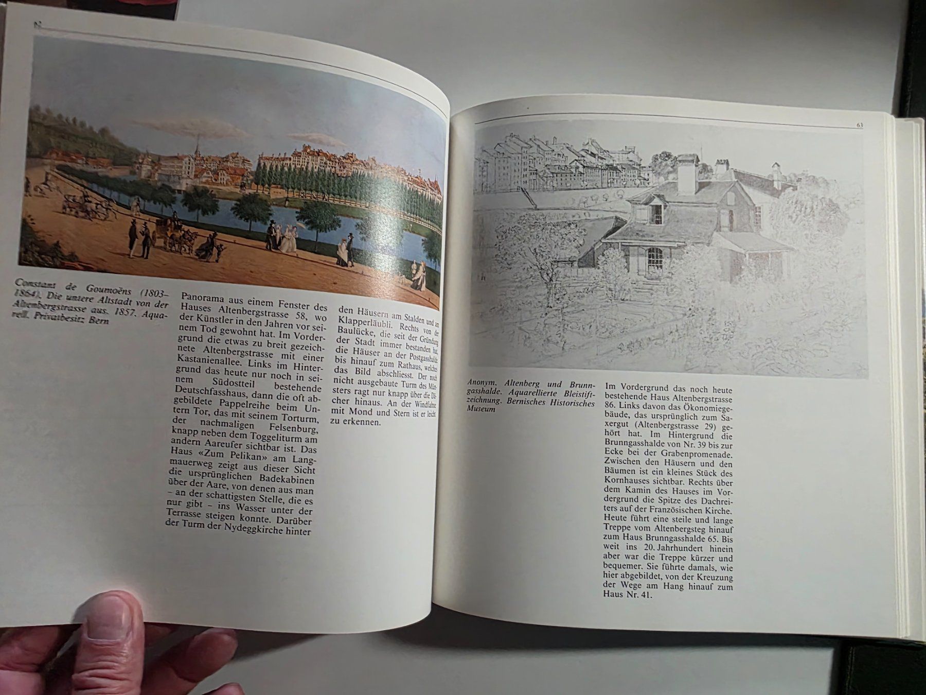 Livres: Bern im Bild 1680-1880 - Cäsar Menz Berchtold Weber 1981 – D'occasion à Walterswil BE par Lonitti 2