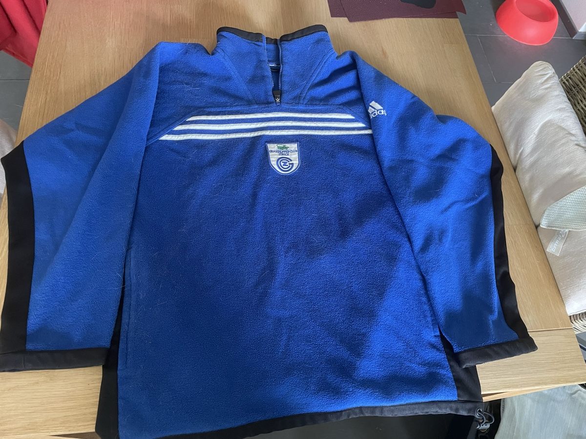 Adidas Maglioni & Felpe: Fleece Pullover Grasshopper Club Zürich – Usato da Aarau Rohr venduto da keedom