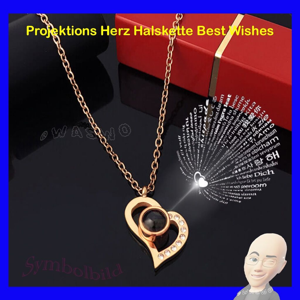 Catenine: Projektions Herz Halskette mit Geschenkbox – Nuovo e nell'imballaggio originale da Istighofen venduto da Waswo 4