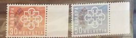W) 349-350, Europamarken, postfrisch Kt 25.-