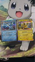 Pokemon Vaporeon Jolteon Karten 2 Stk