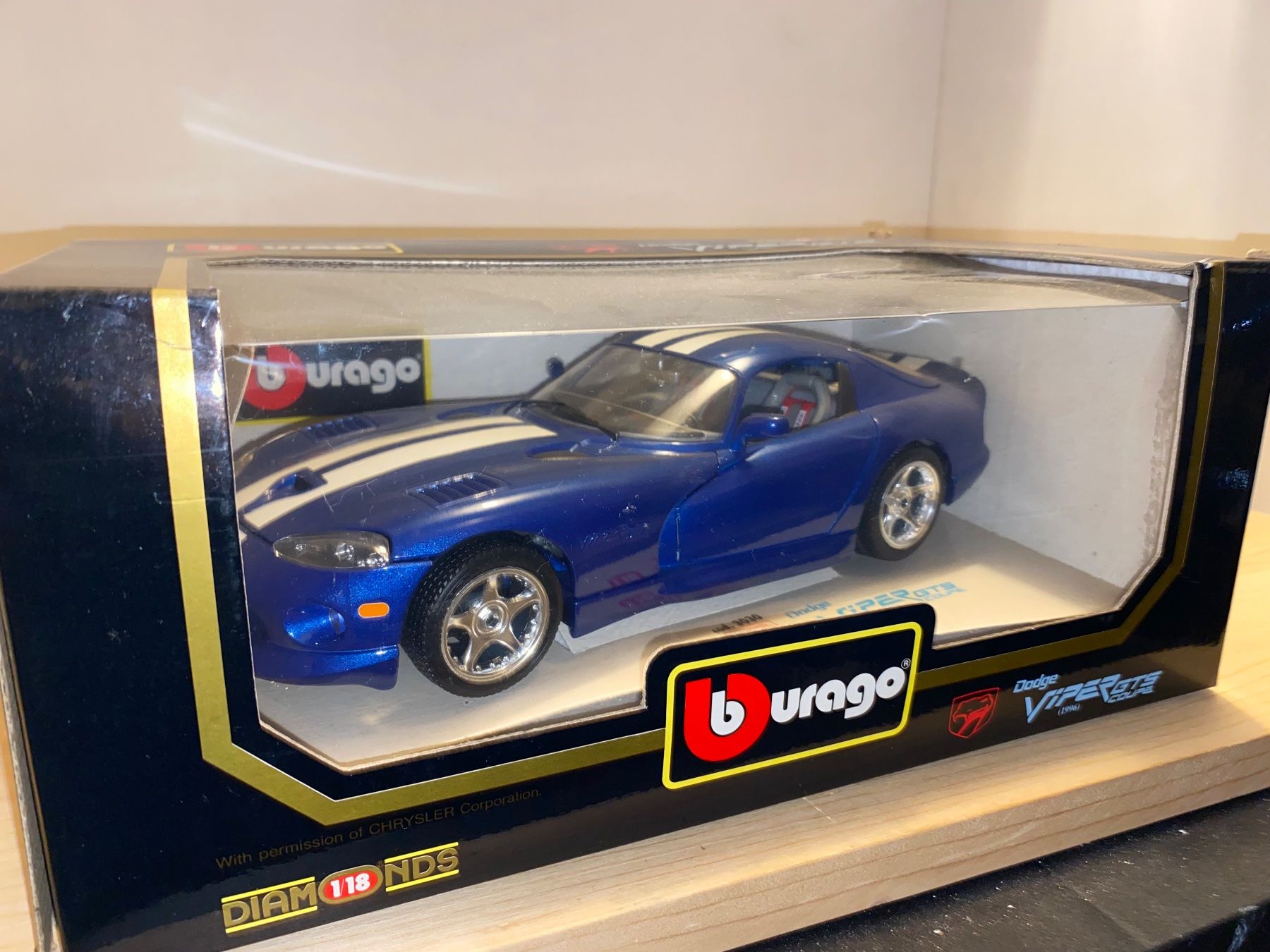 Dodge Modellini d'auto: Dodge Viper GTS Coupe - 1/18 – Nuovo (secondo la descrizione) da Wohlen AG venduto da PrivatSammlung