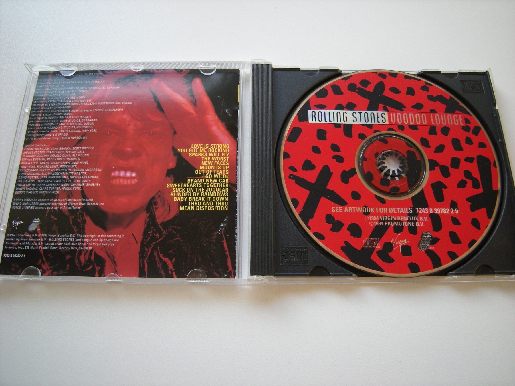 CD: ROLLING STONES - Voodoo Lounge – Usato da Basel venduto da Ceebee62 2
