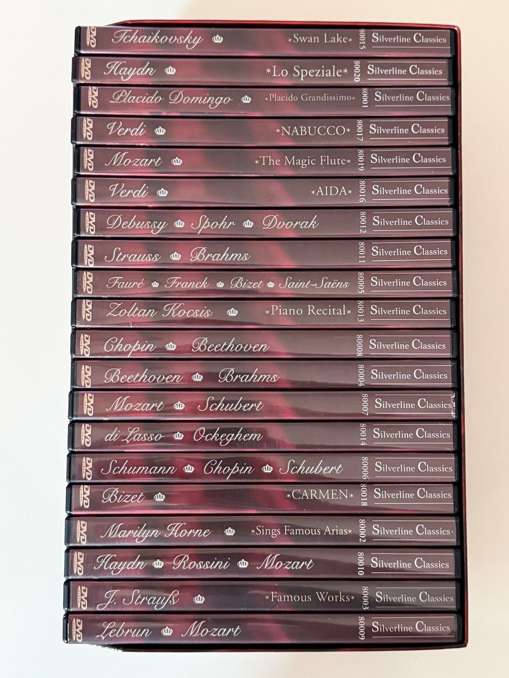 Tutti i DVDs: Silverline Classics DVD-Video Collection guter Zustand – Usato da Altstätten SG venduto da sheamus 1