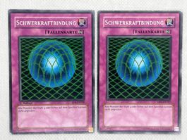 2x Schwerkraftbindung FALLE seltene Karte
