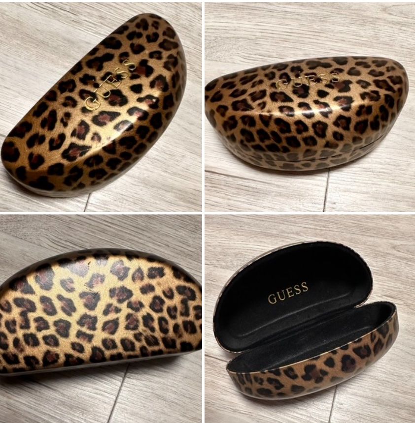 Guess Altro in  Abbigliamento & Accessori: GUESS Vikky Brillenetui Leopard gross – Usato da Rickenbach b. Wil venduto da sunneschii_