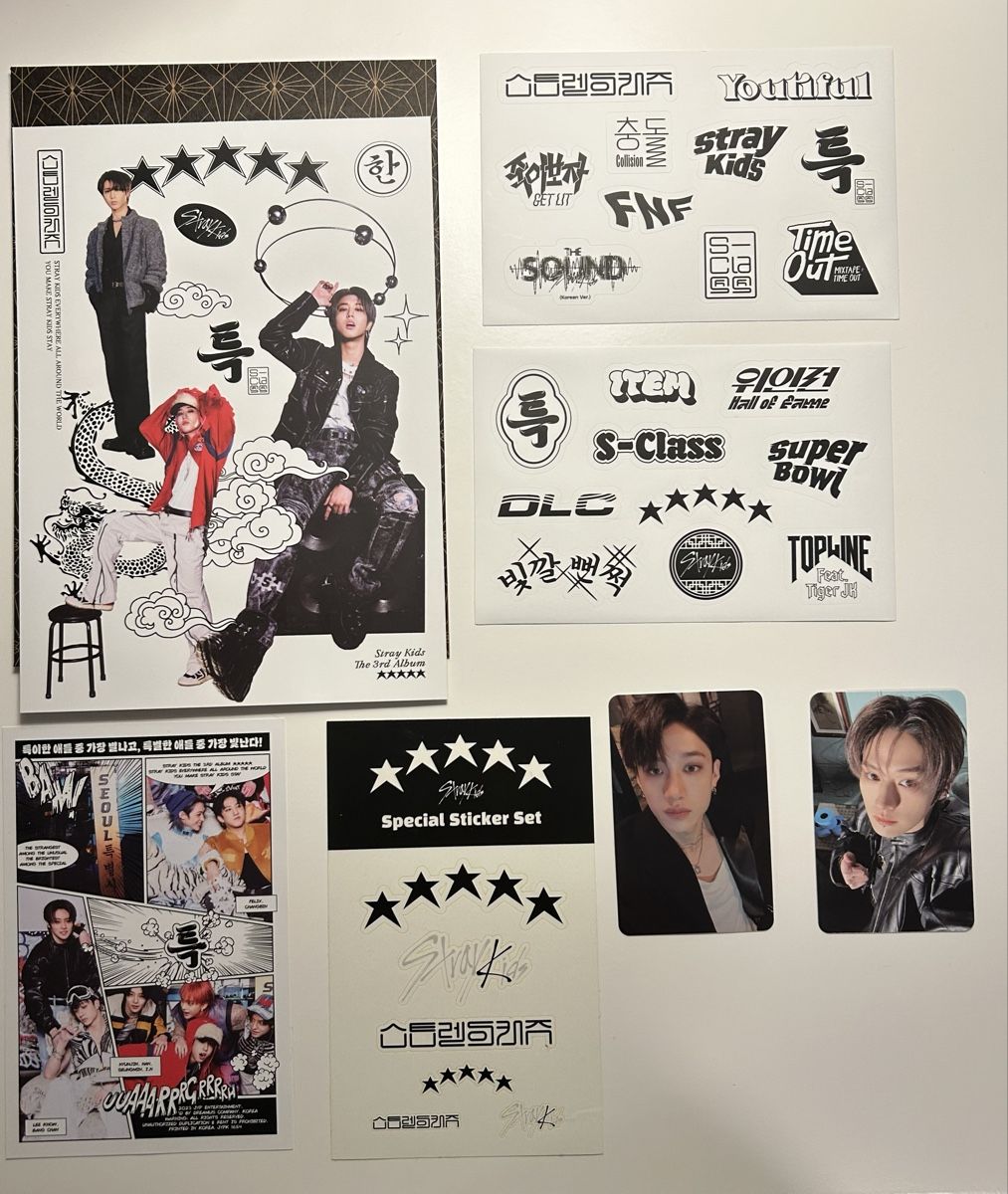 Alben: Stray Kids 5-Star Album Version B – Neu (gemäss Beschreibung) aus Rupperswil von van_tyy6 3