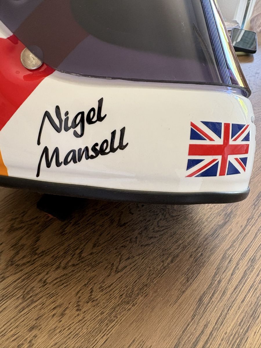 Arai Sonstiges zum Sammeln & Seltenes: Signed Autographed Nigel Mansell 1992 Full Size Helmet – Gebraucht aus Allaman von Bertie555 7
