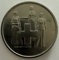 5 Franken Münze 1848-1974 "Confoederatio Helvetica"