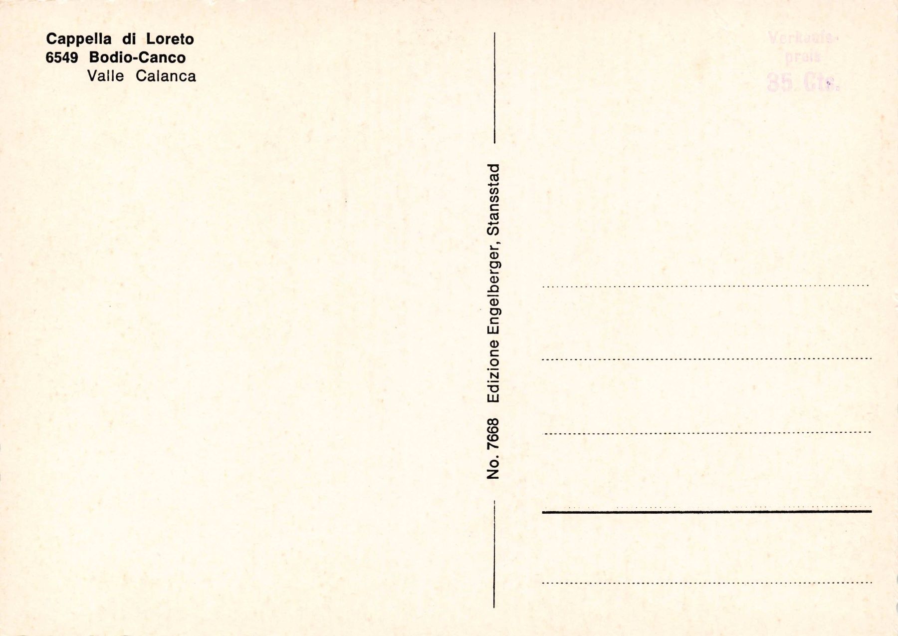 Cartoline postali: Canco Bodio Valle Calanca – Usato da Biasca venduto da Blenio71 1