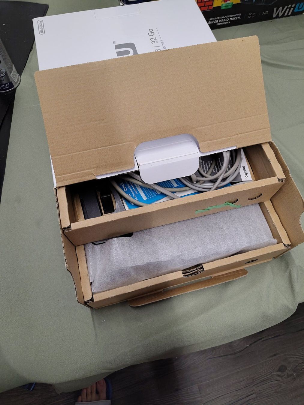 Nintendo Consoles: Console WIIu limitée Mario Maker – D'occasion à Saxon par dan_drn5 1