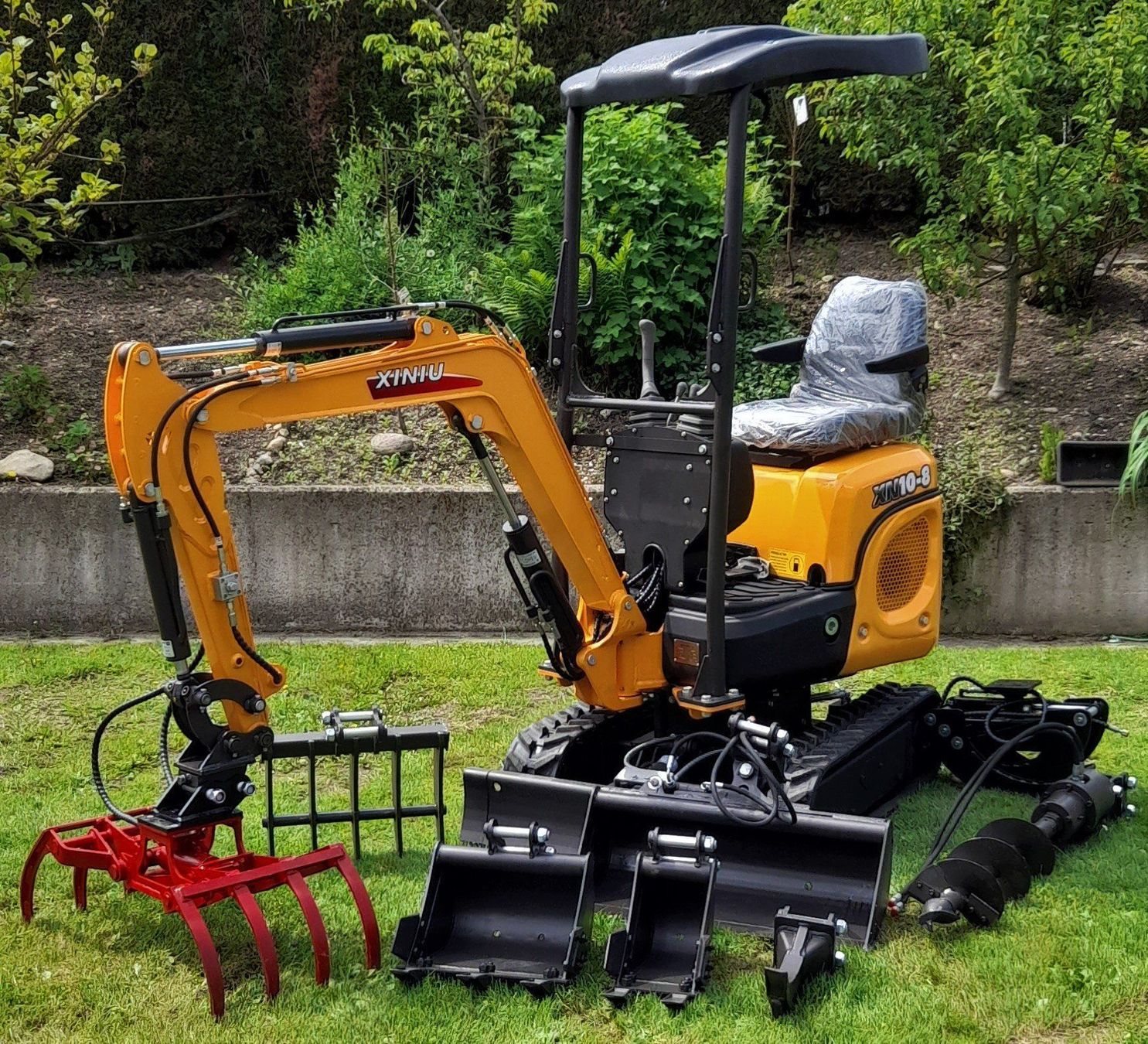 Tutte le macchine: Bagger mini Bagger mit Zwei Jahres Garantie" – Nuovo e nell'imballaggio originale da Kaltbrunn venduto da Lasko77 6