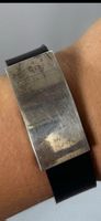 Silber Lederarmband Vintage