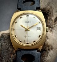 Montre homme KELEK automatique 36 mm, fonctionne 