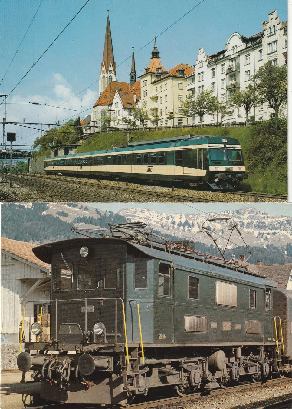 Ansichtskarten: 42 Ak Schweizer Bahnen – Gebraucht aus Rorschacherberg von fratovi2 6