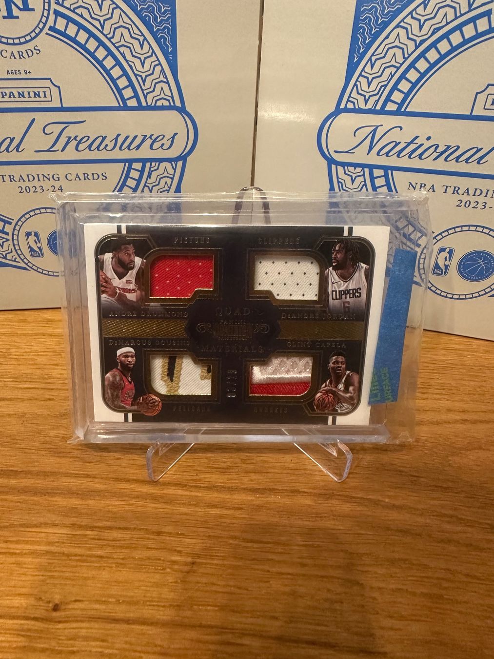 Nba Cartes à collectionner: Carte Panini Quad Material patch  /10 – D'occasion à Vullierens par Gaara04