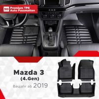 5D Premium Auto Fussmatten TPE für Mazda 3 ab 2019