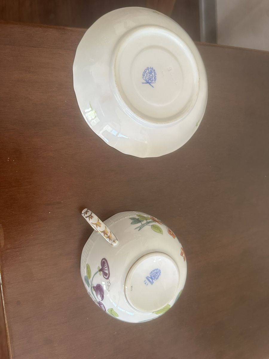 Herend Tassen: Herend Eton Teetasse  – Gebraucht aus Herbriggen von Sehrazade 5