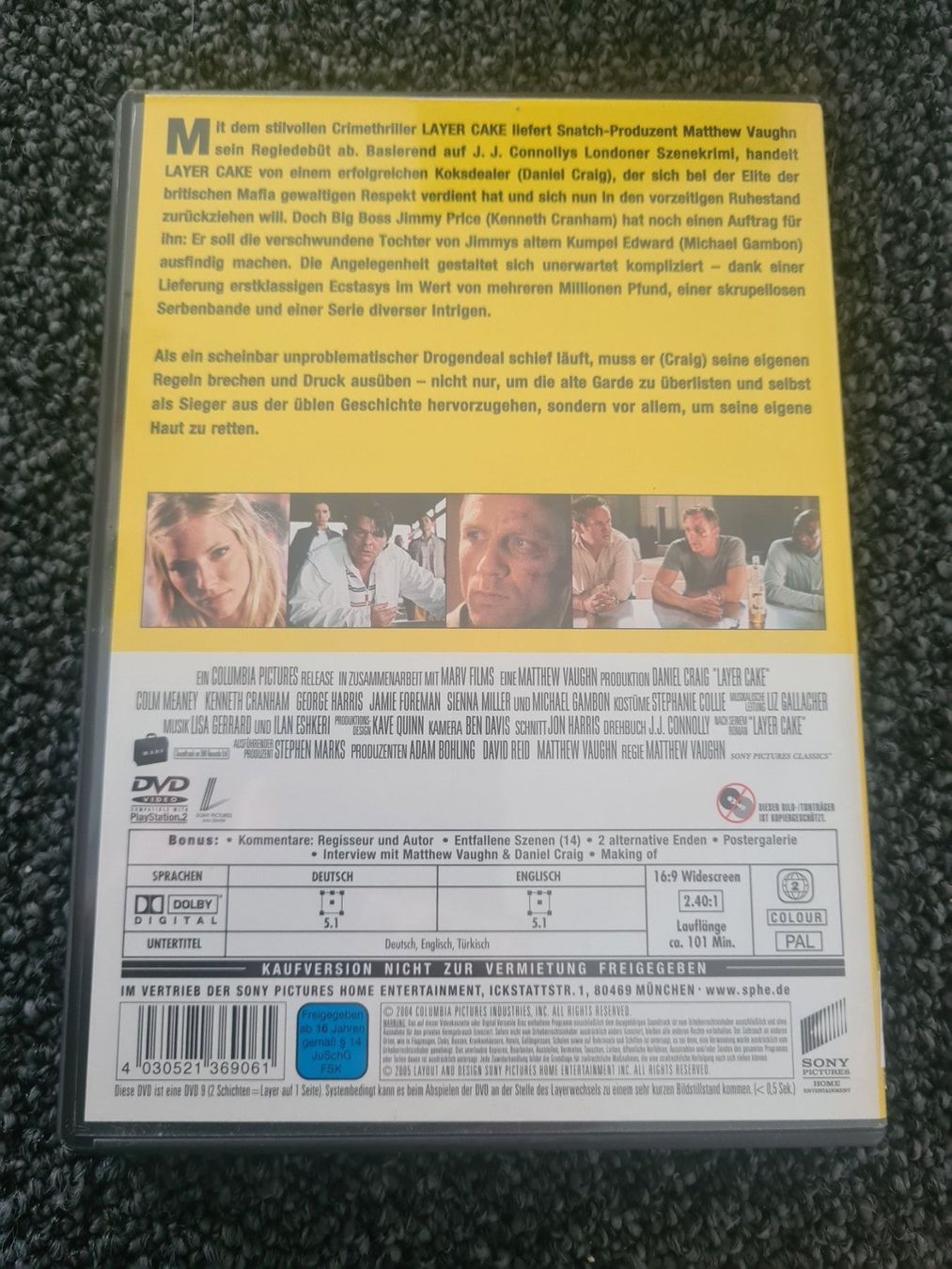 Tutti i DVDs: L4YER CAKE(12009) – Usato da Ruswil venduto da M71 1