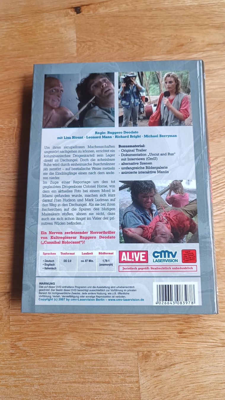 Alle DVDs: Cut and Run – Gebraucht aus Oberkulm von Plankton 1