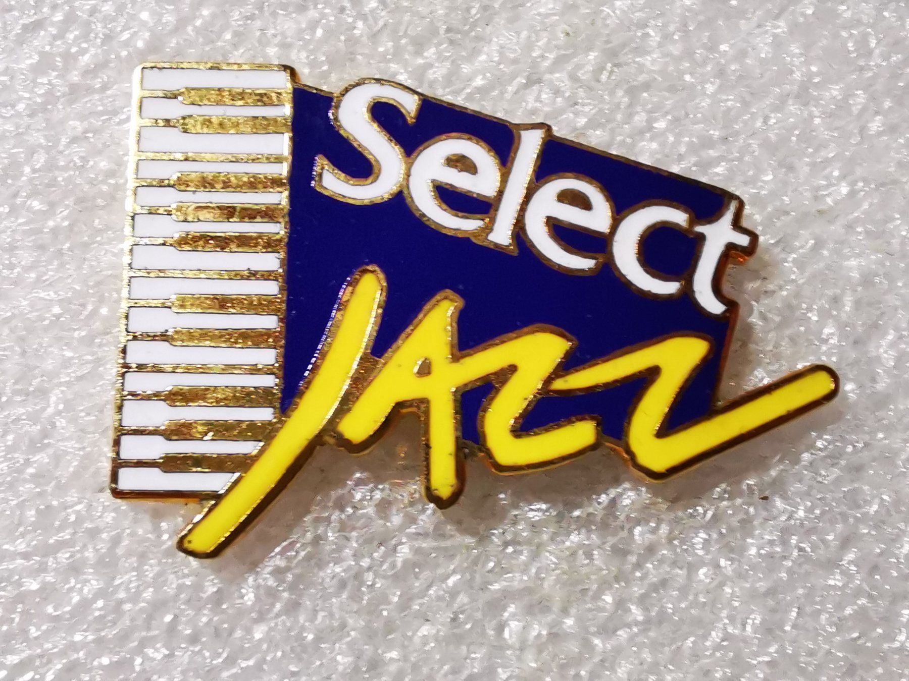 Placchette & Badge: Ansteckpin 190: Select Jazz – Usato da Oppligen venduto da Pin-Fall-Shop
