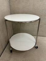 Rolling side table vintage 80s Ikea STRIND 🤍 Beistelltisch