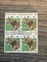 Schweiz Briefmarke Helvetia 10, Stier, 24.1.92, Top Zustand