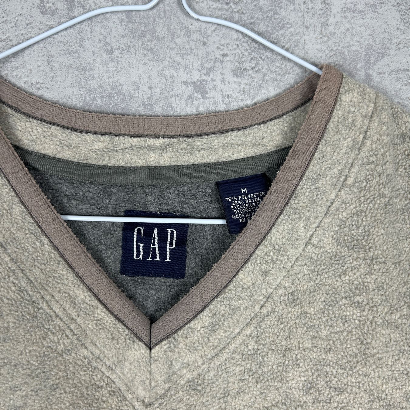Gap Pullover & Sweatshirts: Fleece Pullover GAP vintage beige - M – Neu (gemäss Beschreibung) aus Hauterive NE von Leo_o 1