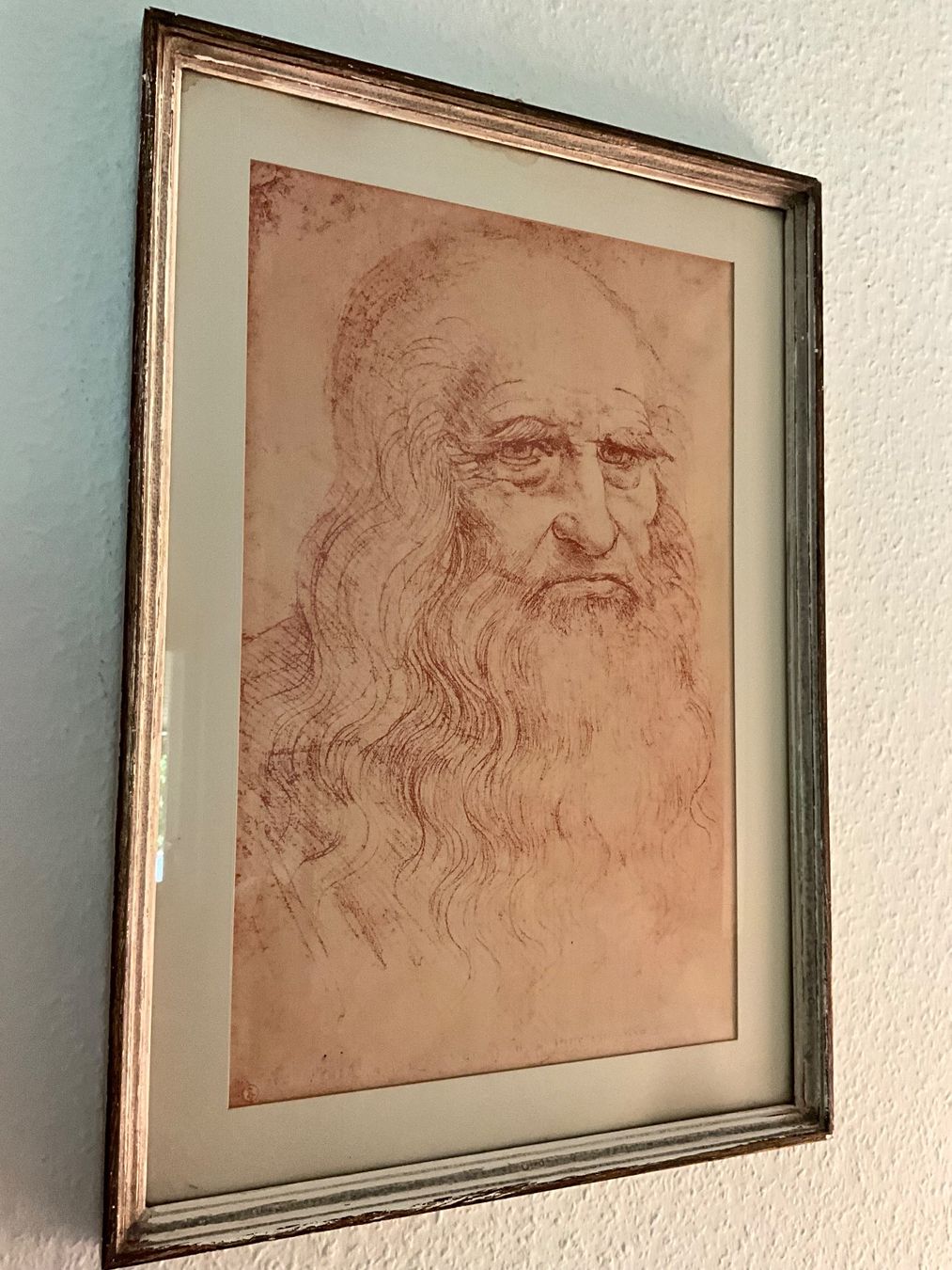 Foto & Immagini: Kunstdruck Leonardo da VinciSelbstportrait ca. 45 x 32cm – Usato da Basel venduto da elster1986