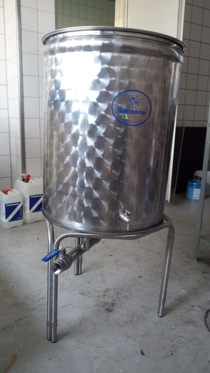 Speidel Gärfass Graf Getränkefass Rund 30 Liter It Essing Auslaufhahn 1/2" Und Mostfass 60l