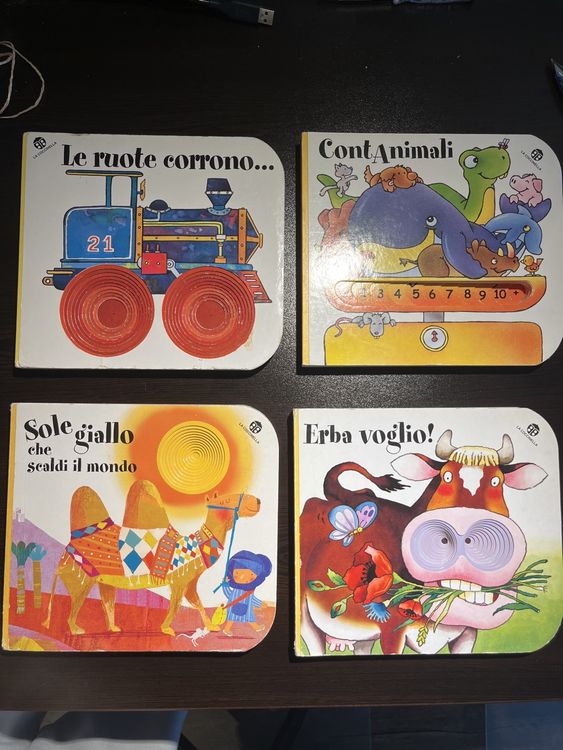 Libri cartonati - bellissimi per bimbi 2-4 anni