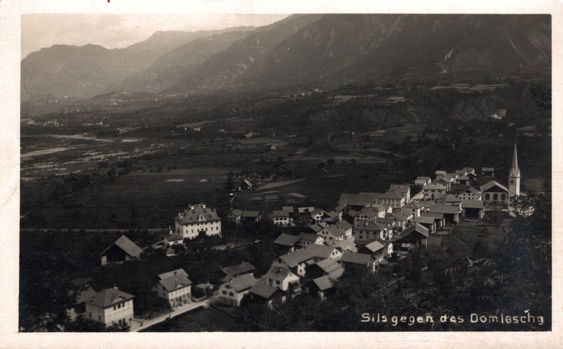 Cartes postales: Sils gegen das Domleschg – D'occasion à Bronschhofen par Astore
