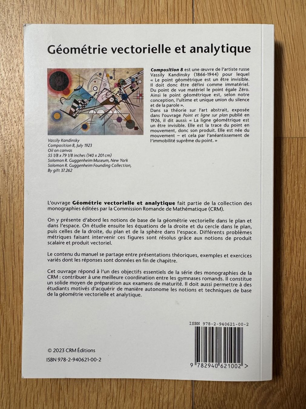 Livres: Géométrie vectorielle et analytique – D'occasion à Jussy par Retrove 2