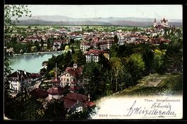 AK Thun, Generalansicht, 1906