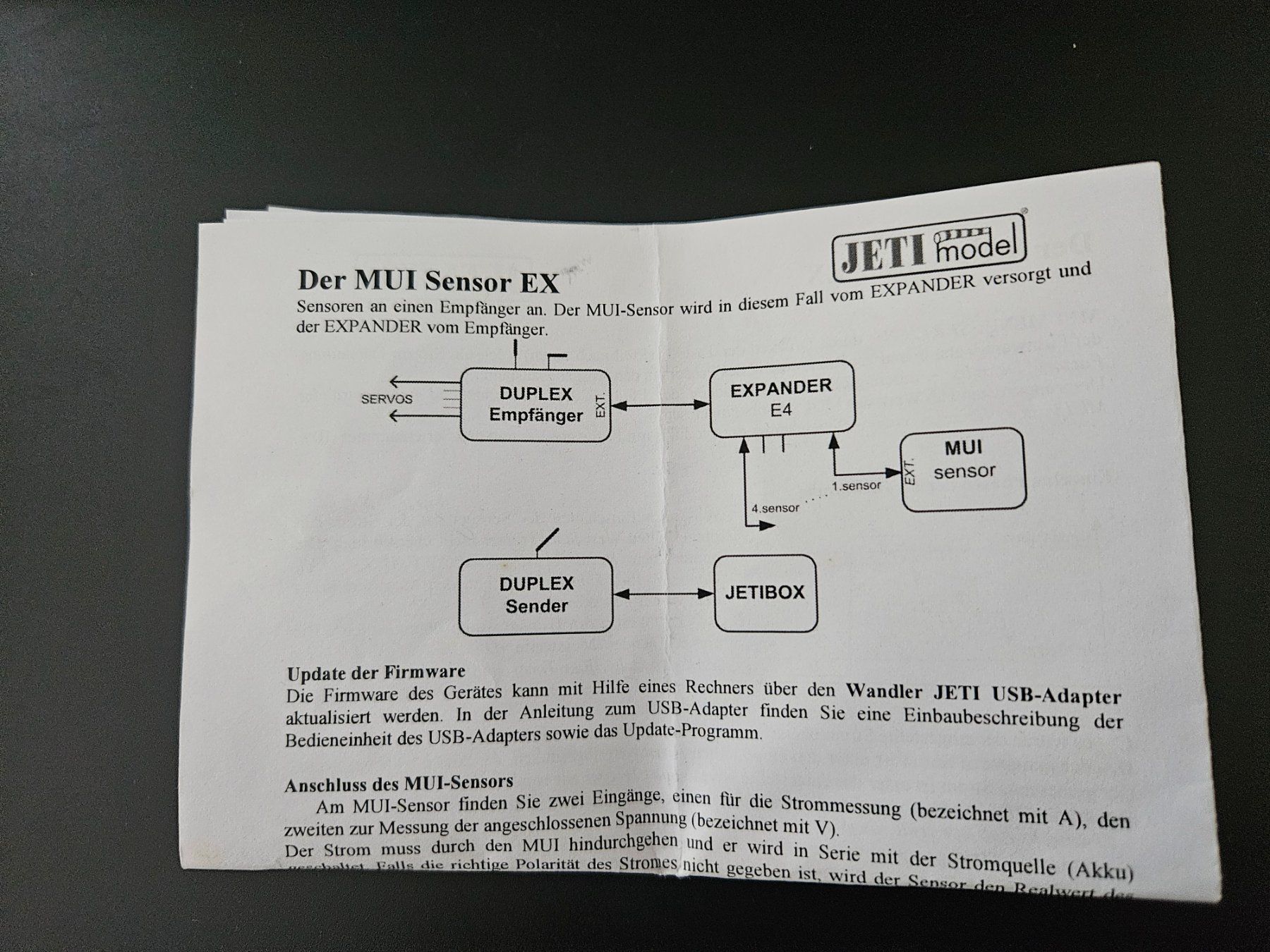 Jeti Fernbedienungen: Jeti Sensor MUI 150 – Gebraucht aus Seon von Mangofruit 2
