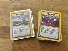 Pokemon Lot cartes dresseurs/energie