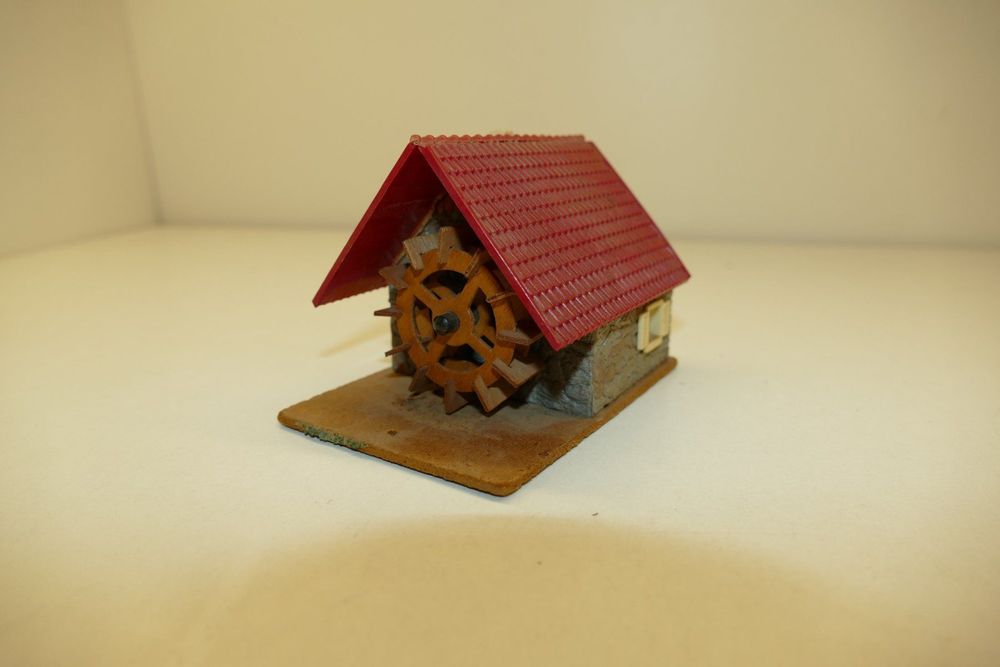 H0 Wassermühle Bausatz 1958 - Traditionelle Schwarzwald Mühle Im Maßstab 1:87