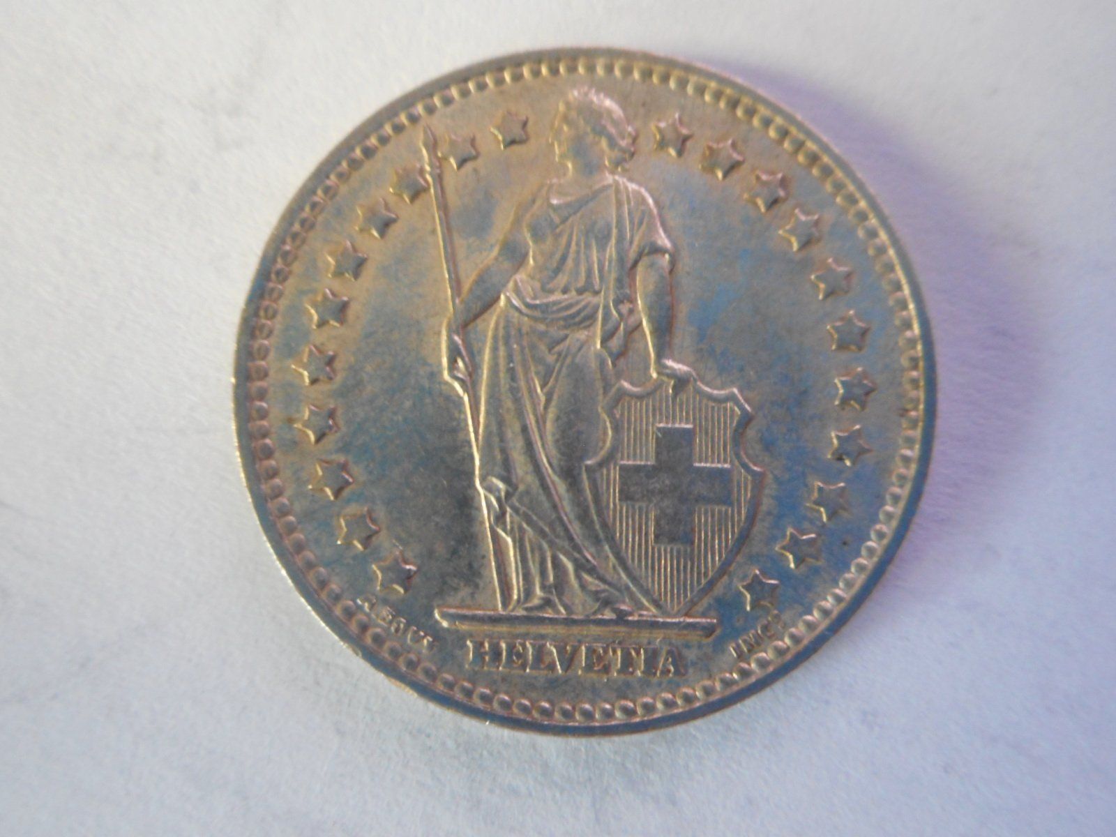 Alle Münzen: 1 Fr. 1958 silber – Gebraucht aus Kriegstetten von pizlad2010 1