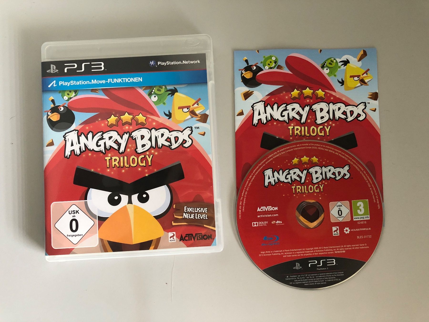 Sony Giochi: Angry Birds Trilogy - PS3 – Usato da St.gallen venduto da taduz 1
