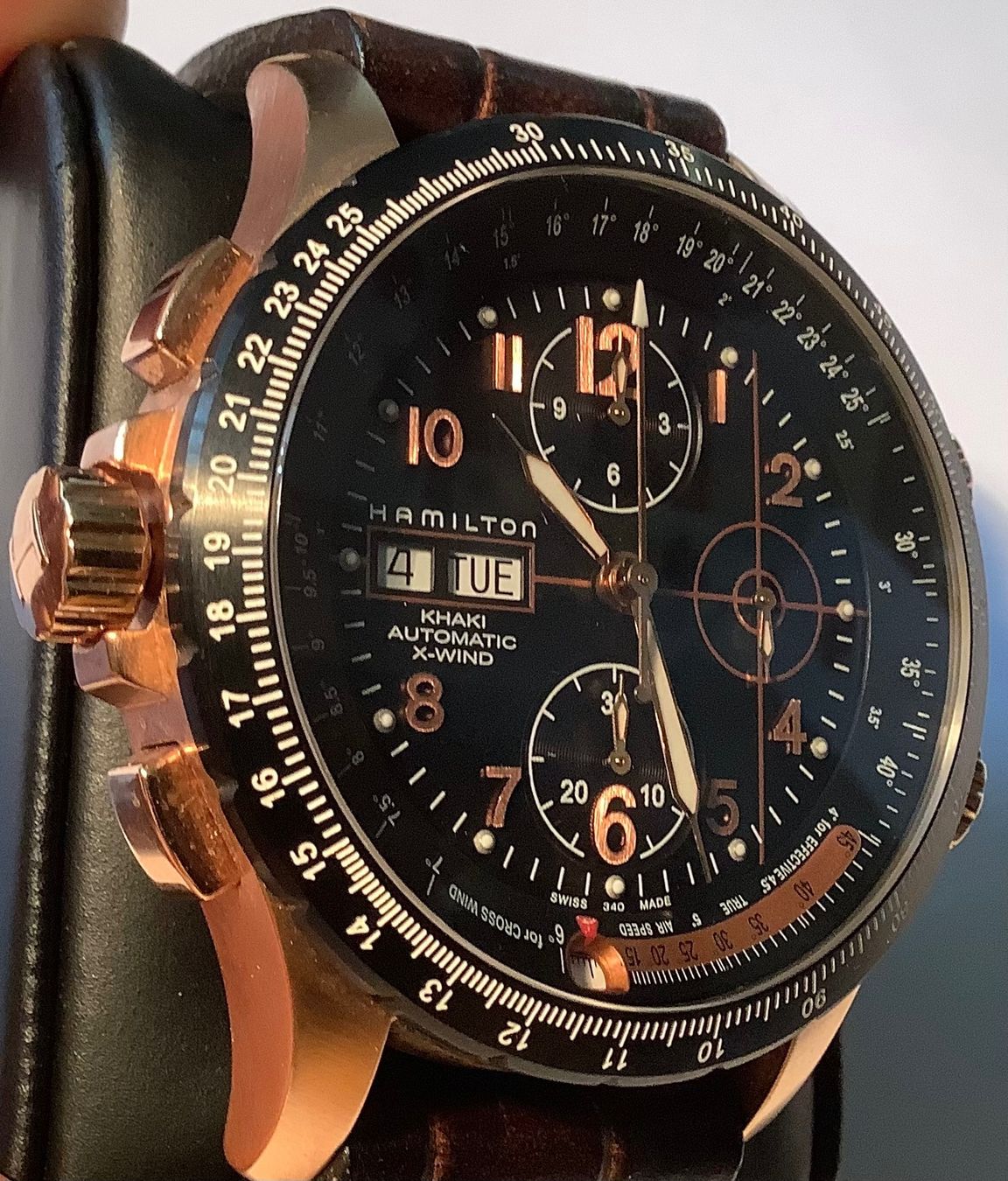 Hamilton Orologi: Hamilton Khaki Automatic X-Wind Chronograph seltene H776960 – Nuovo e nell'imballaggio originale da Gland venduto da aquarelle1818 2