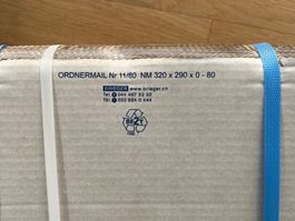 25x Ordnerverpackungen, Versandschachtel für Ordner