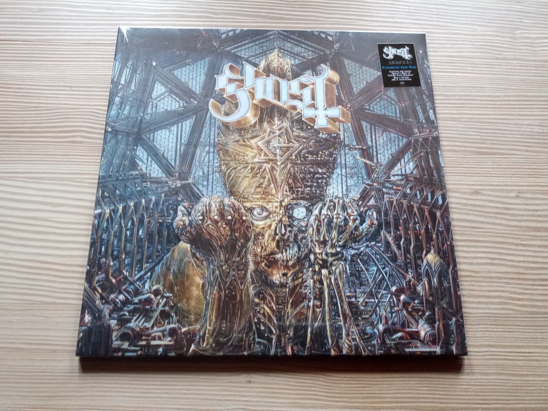 Schallplatten: Ghost-Impera 12'' Transparent Cyan Vinyl LP 2022 – Neu und originalverpackt aus Brienz BE von INTERNALFIRE